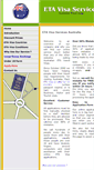 Mobile Screenshot of etavisaservices.com